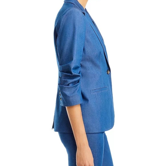 New with Tag Cinq à Sept Denim Khloe Blazer - Size 4 - Picture 10 of 13